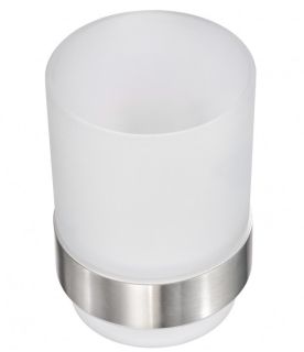 Держатель со стаканом Milacio Ultra MCU.961.SS нержавеющая сталь